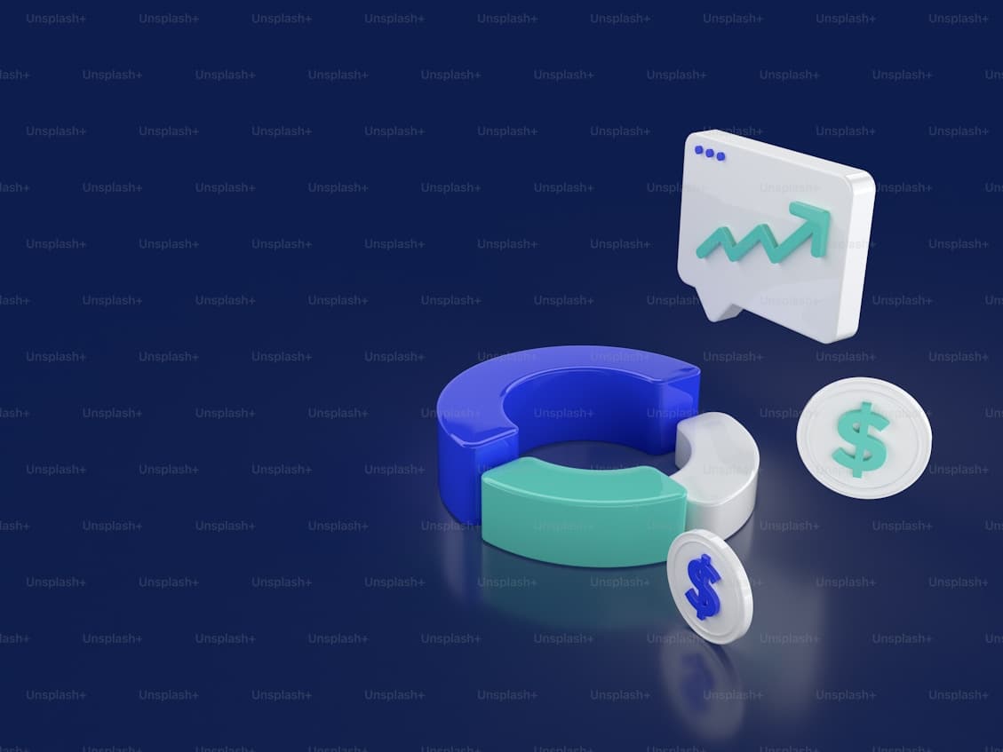 Financial dashboard chart